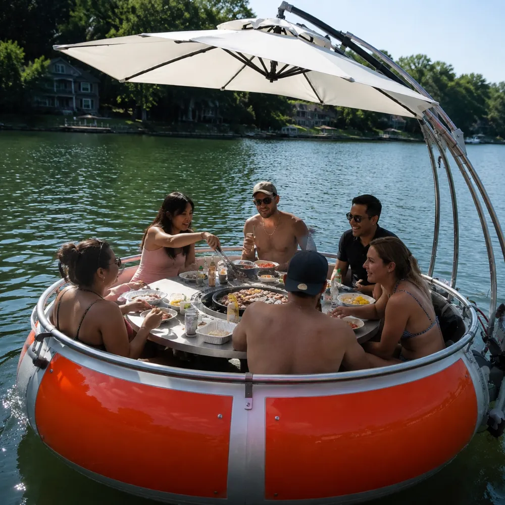 Commercial BBQ Boats for Sale