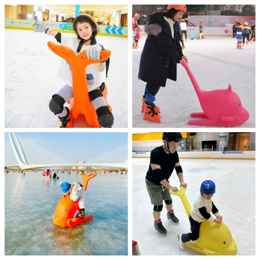 Commercial Ride-on Dolphin Ice Skating Aid thumbnail 4
