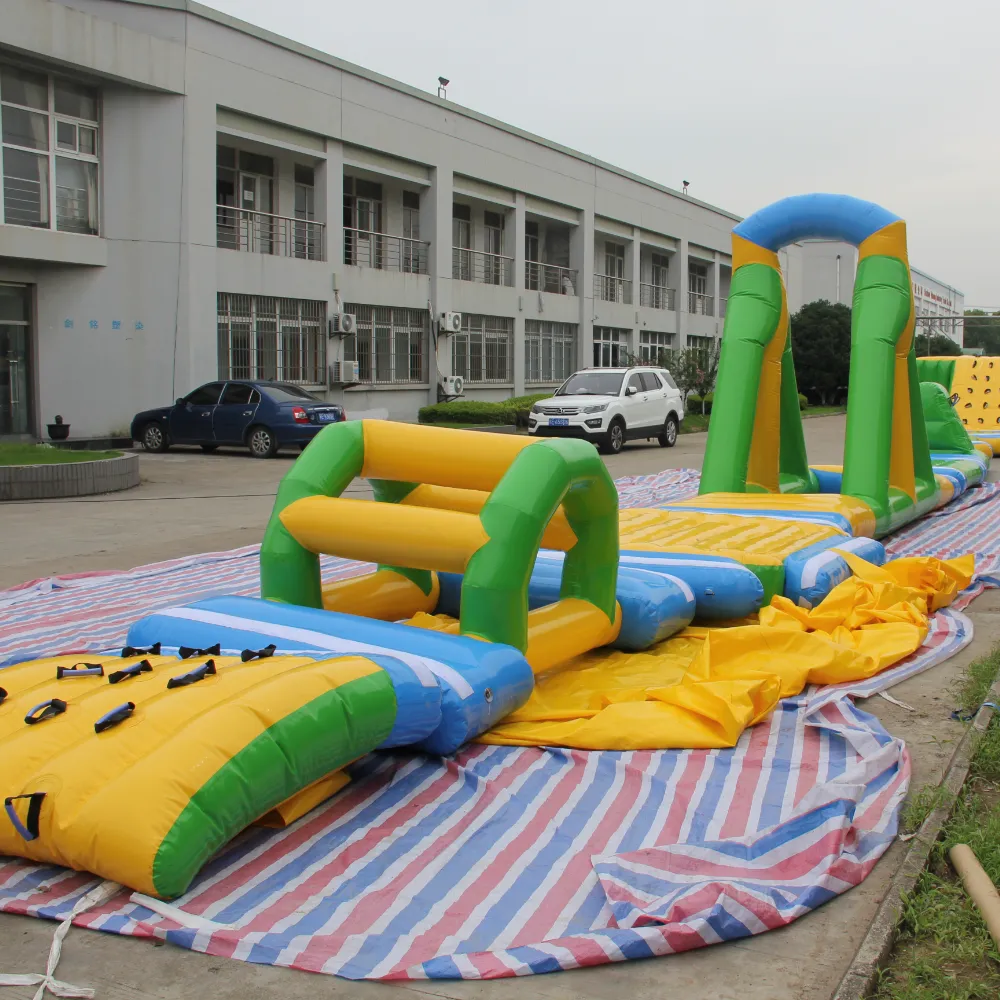 Custom Floating Inflatable Water Parks for Lakes, Resorts and Frame Pools thumbnail 5