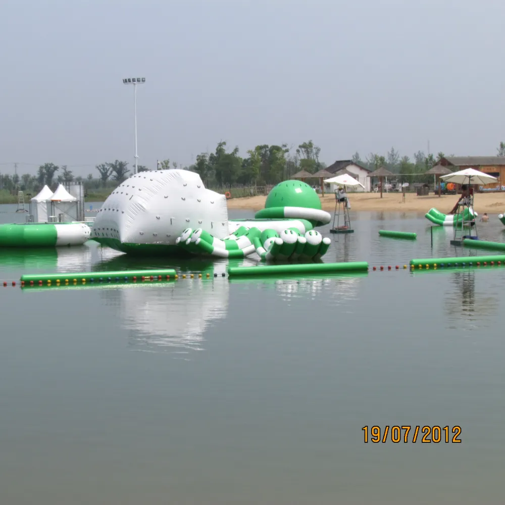 Custom Floating Inflatable Water Parks for Lakes, Resorts and Frame Pools thumbnail 6