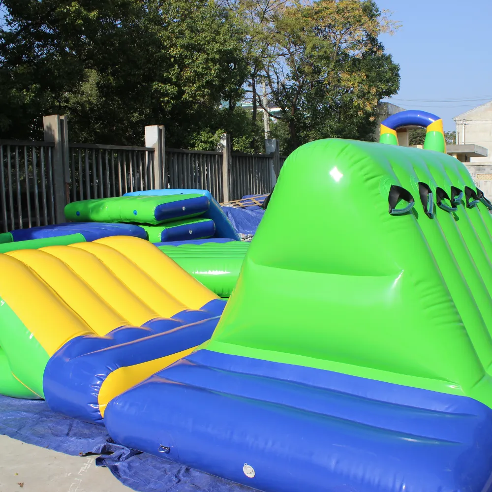 Custom Floating Inflatable Water Parks for Lakes, Resorts and Frame Pools thumbnail 5
