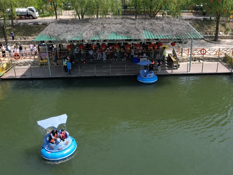 Commercial Bumper Boat Repeat Order Case Study: From 10 to 20 Boats in a Jinan Scenic Area