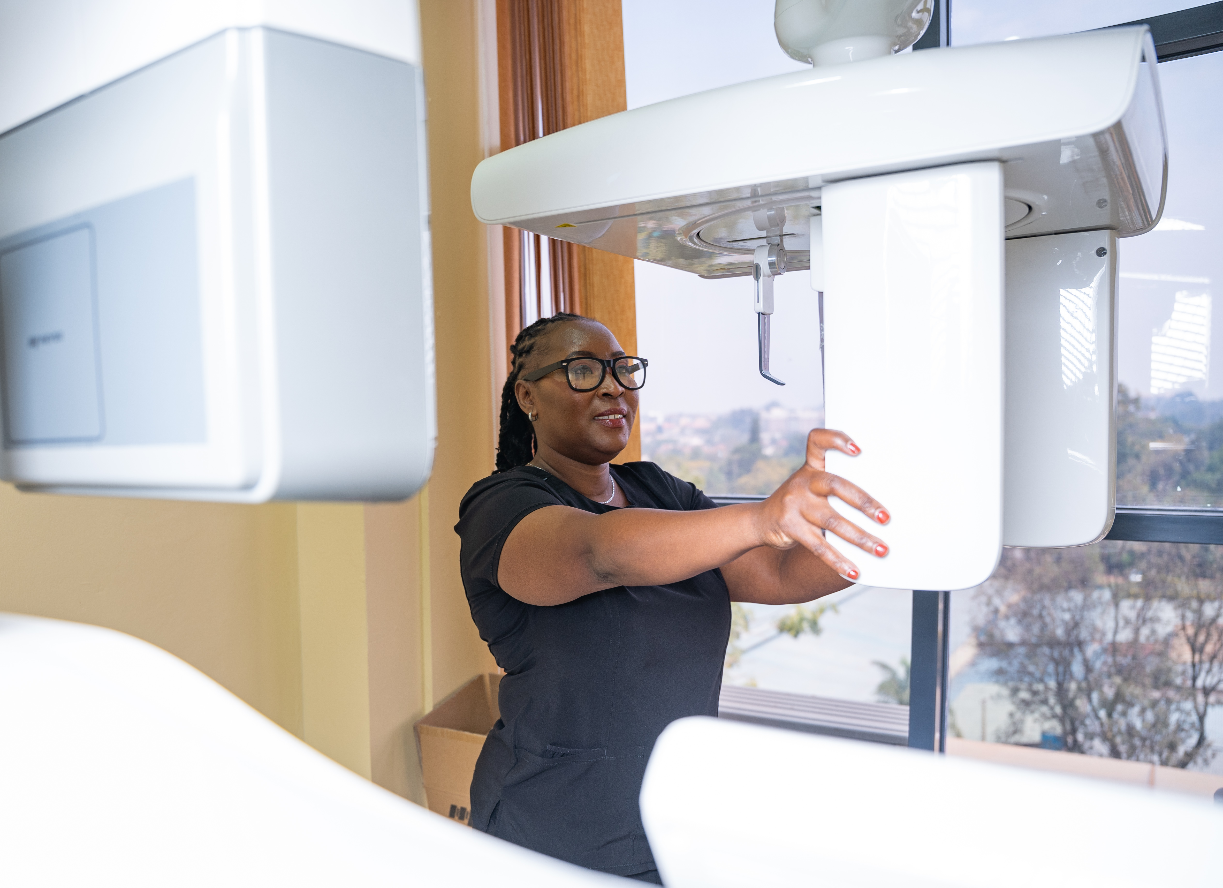 Friendly dental team