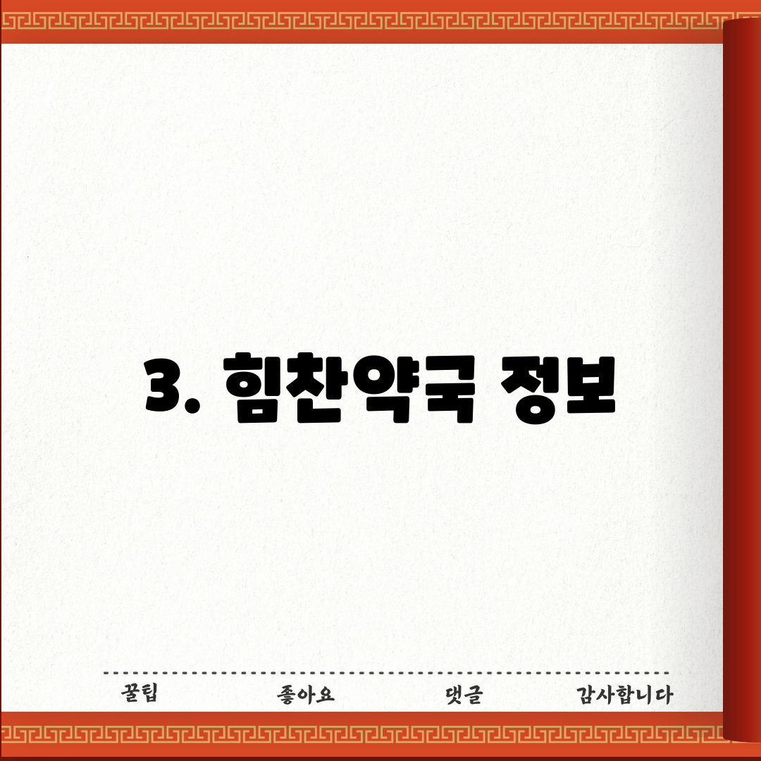 3. 힘찬약국 정보