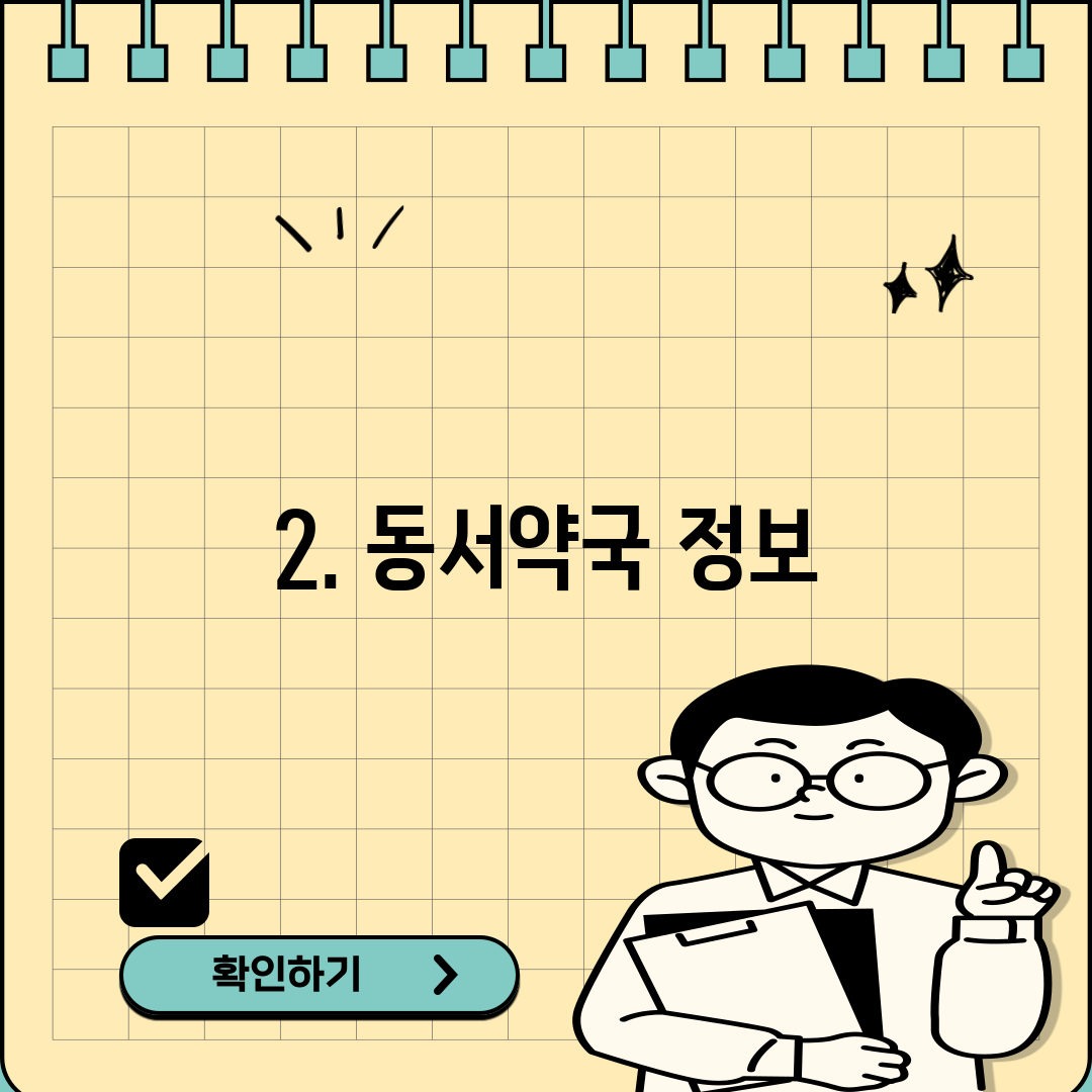 2. 동서약국 정보