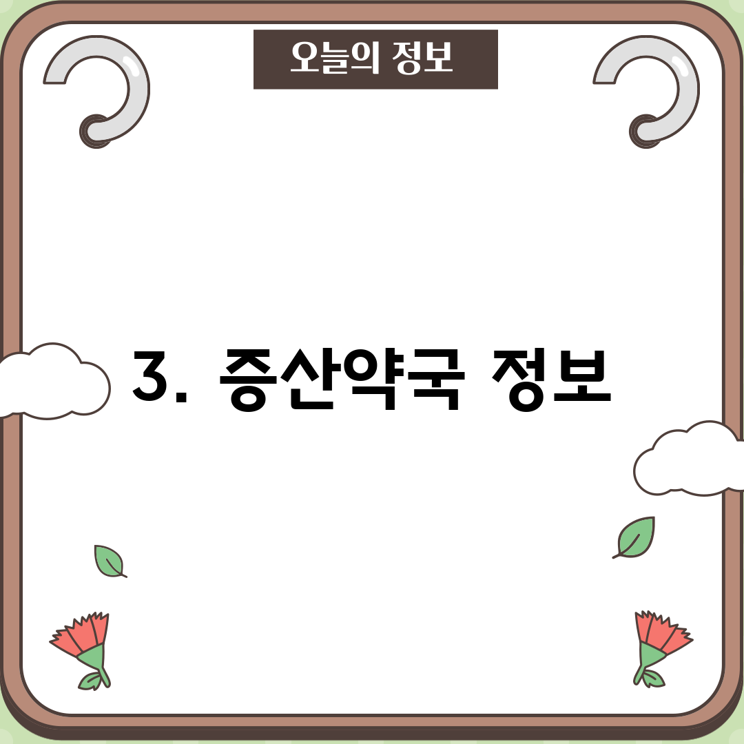 3. 증산약국 정보