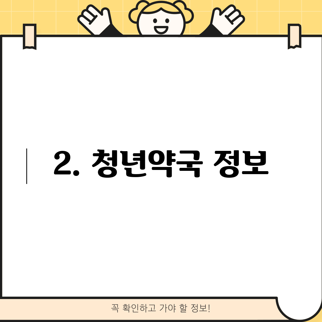 2. 청년약국 정보