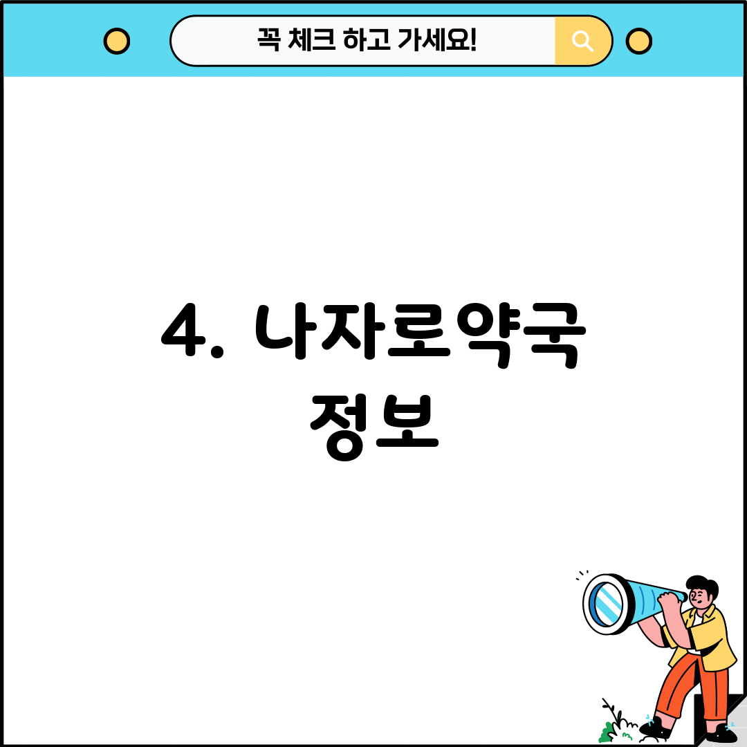 4. 나자로약국 정보