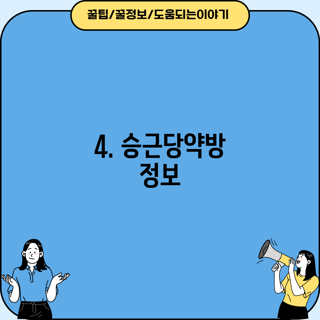 4. 승근당약방 정보
