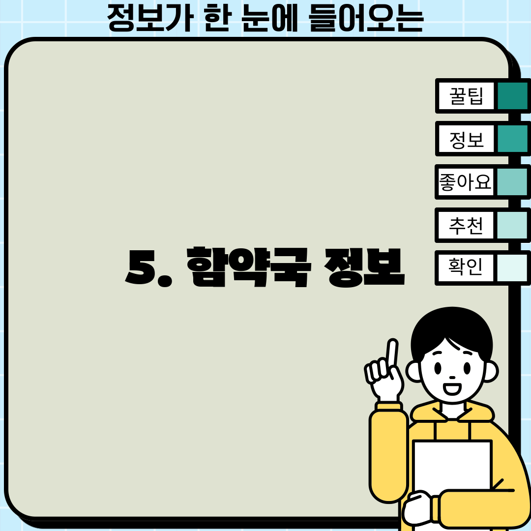 5. 함약국 정보