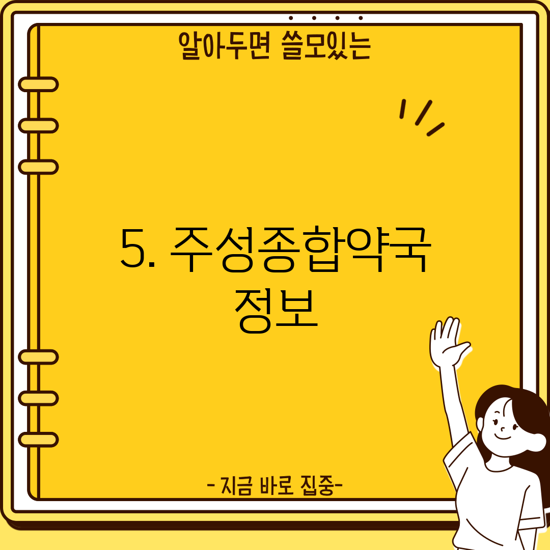 5. 주성종합약국 정보