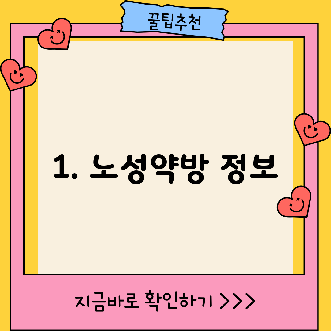 1. 노성약방 정보