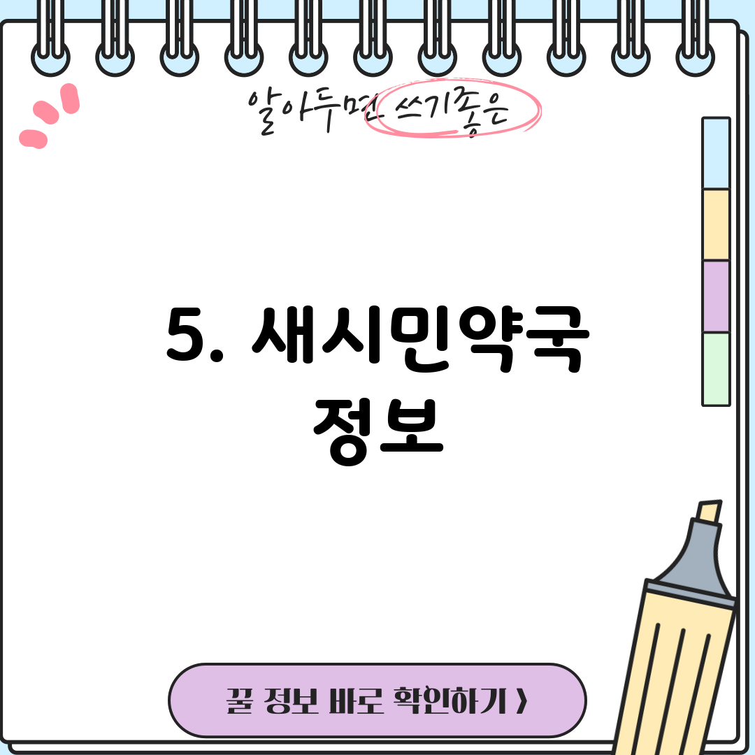 5. 새시민약국 정보