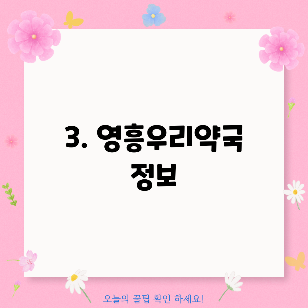 3. 영흥우리약국 정보