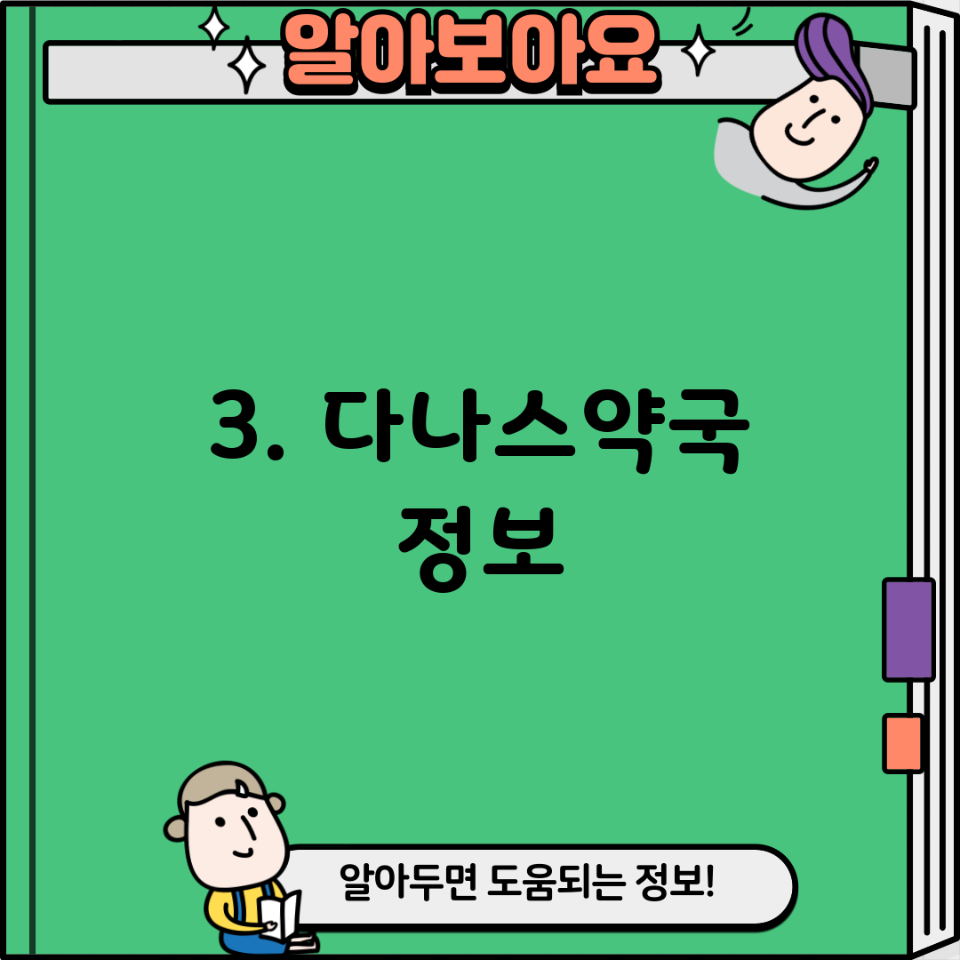 3. 다나스약국 정보