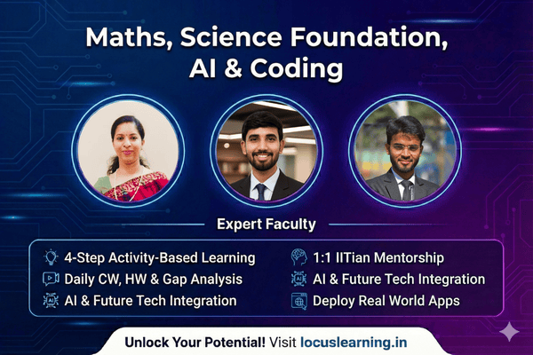 Locus Learning Foundation Course Students 1