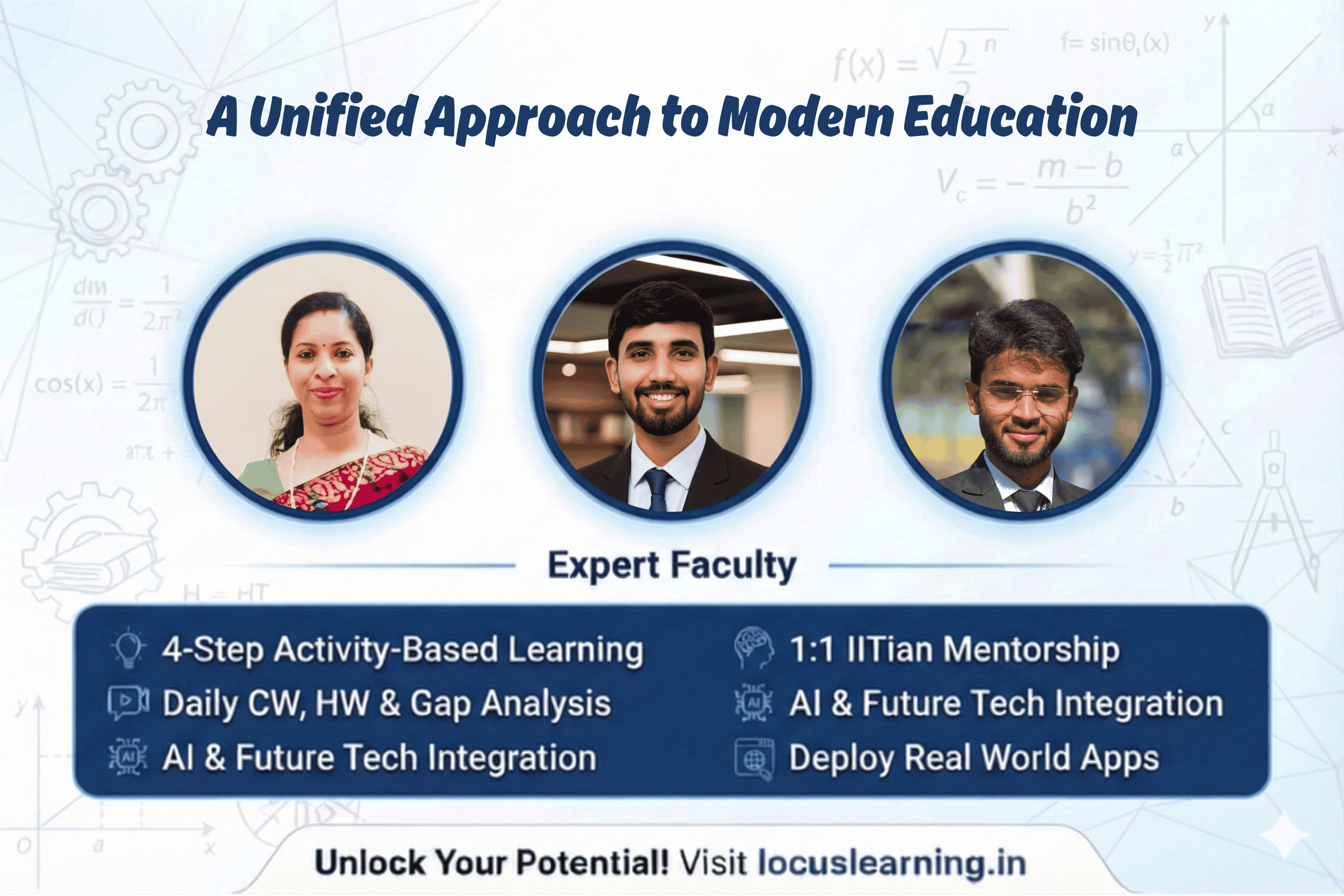 Locus Learning Foundation Course Students 1