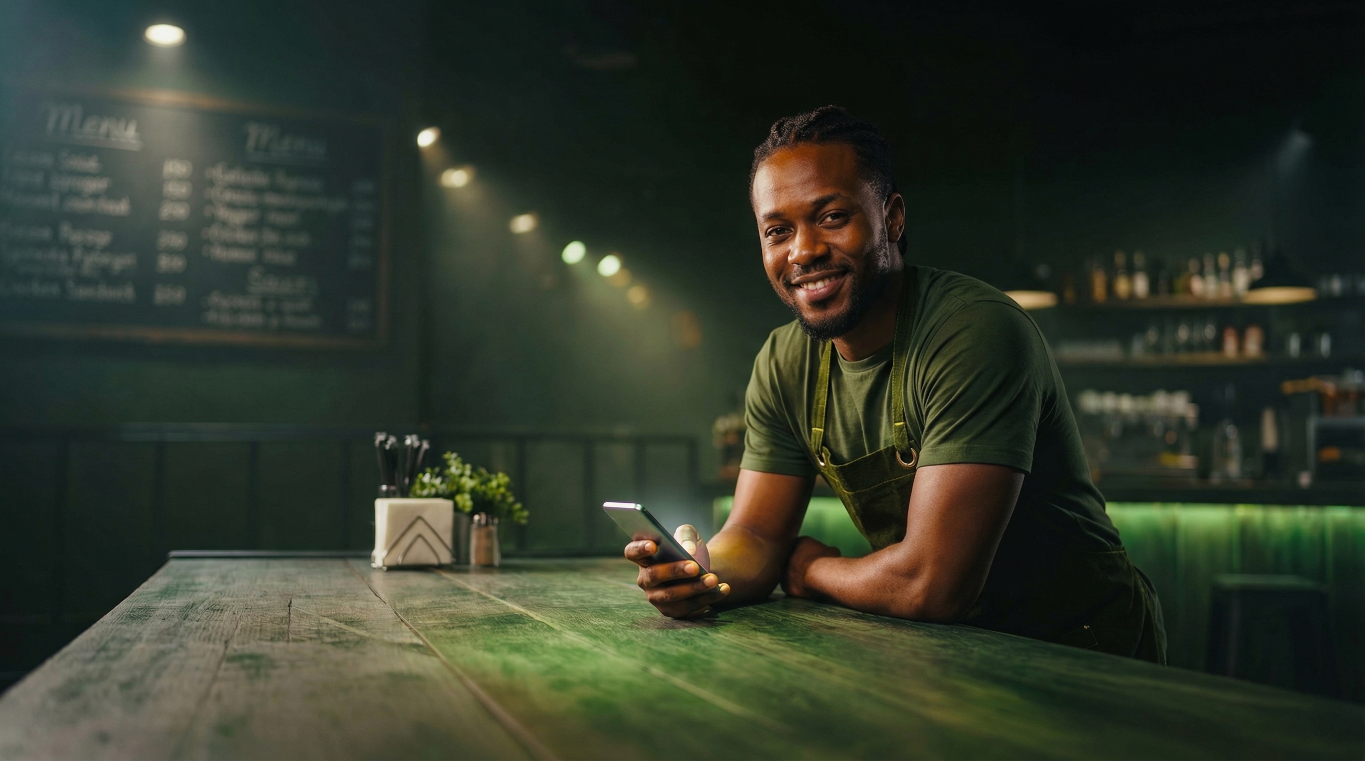 Restaurant business visual