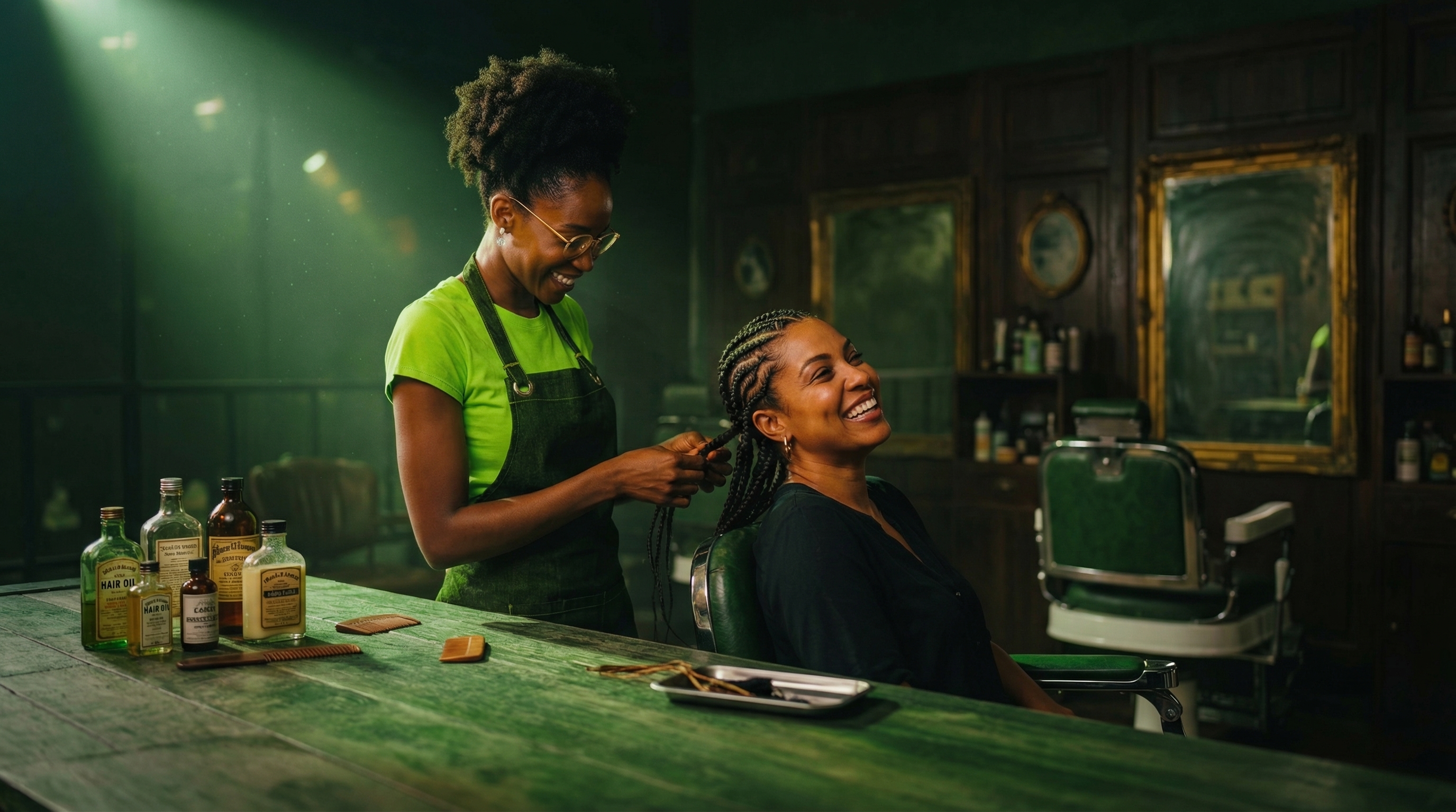 Salon business visual