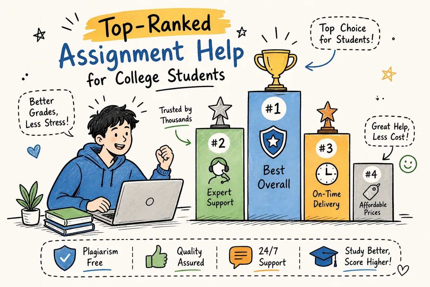 Best Assignment Help Sites Ranked for College Students in 2026