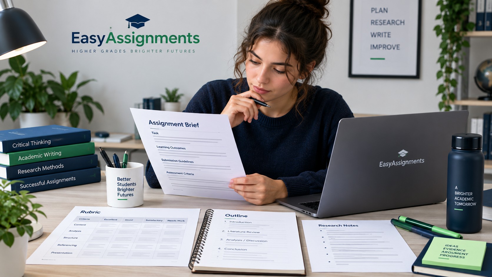 How to Write an Assignment Using a Rubric: Worked Example