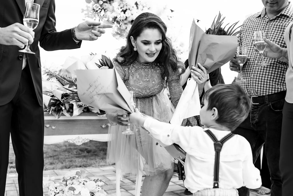 Photographie de mariage en reportage par Cristina & Petrică Tănase
