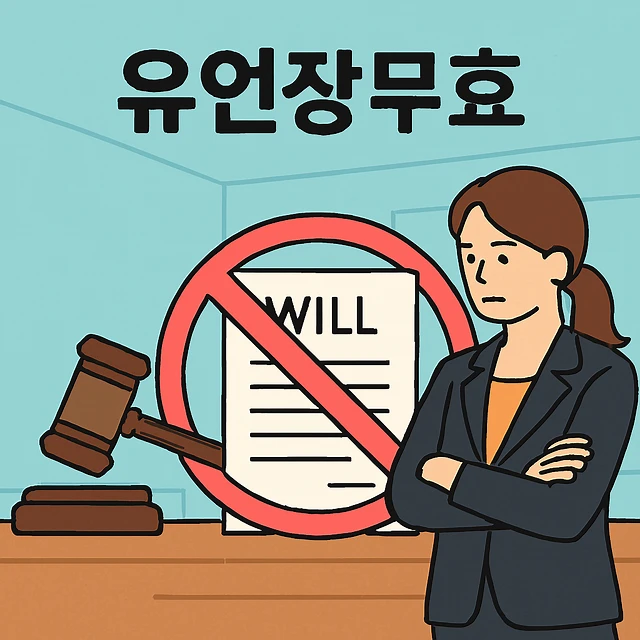 유언효력, 5가지 방식별 발생 조건과 법적 기준 총정리