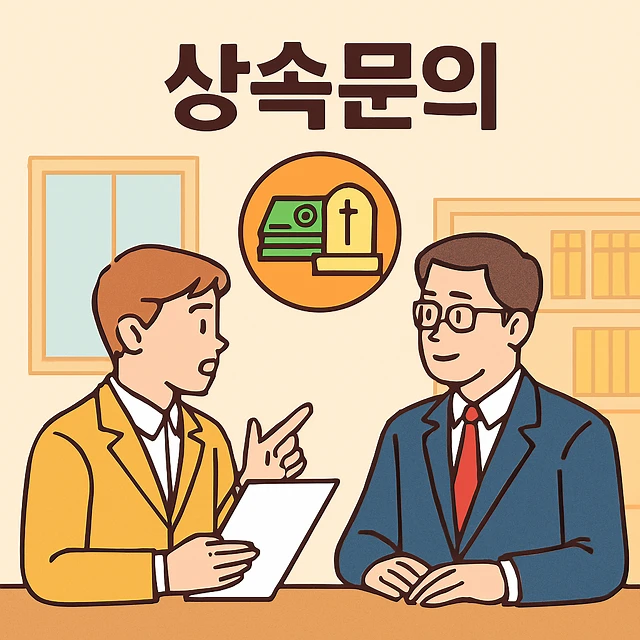 상속문의 전 반드시 알아야 할 법률 상식 TOP 5