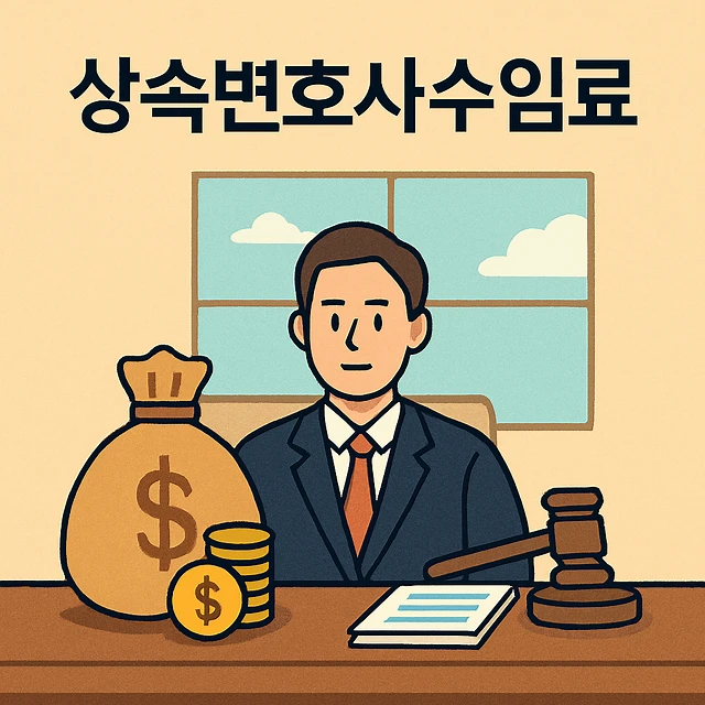 상속변호사수임료, 착수금과 성공보수의 합리적 기준은?