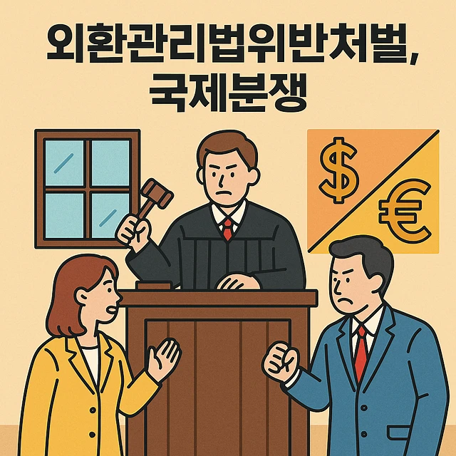 외환관리법위반처벌국제분쟁