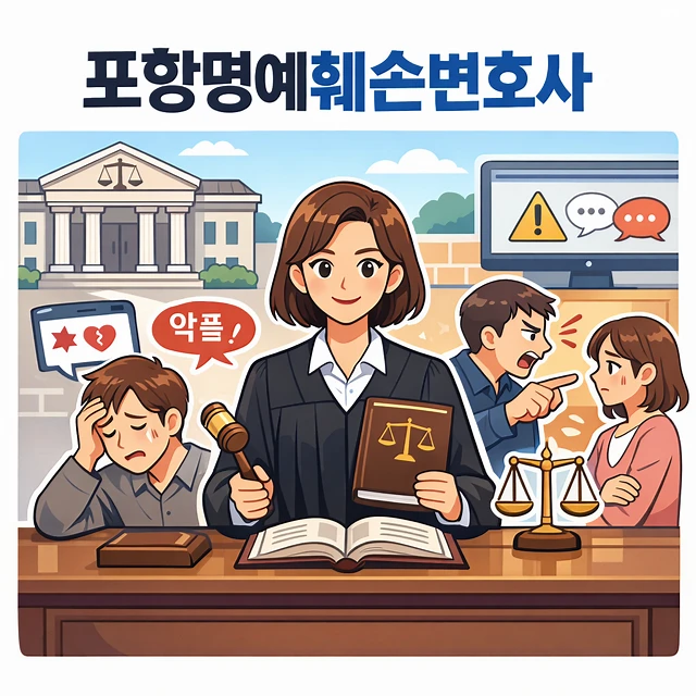 포항명예훼손변호사