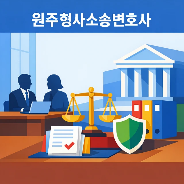원주형사소송변호사