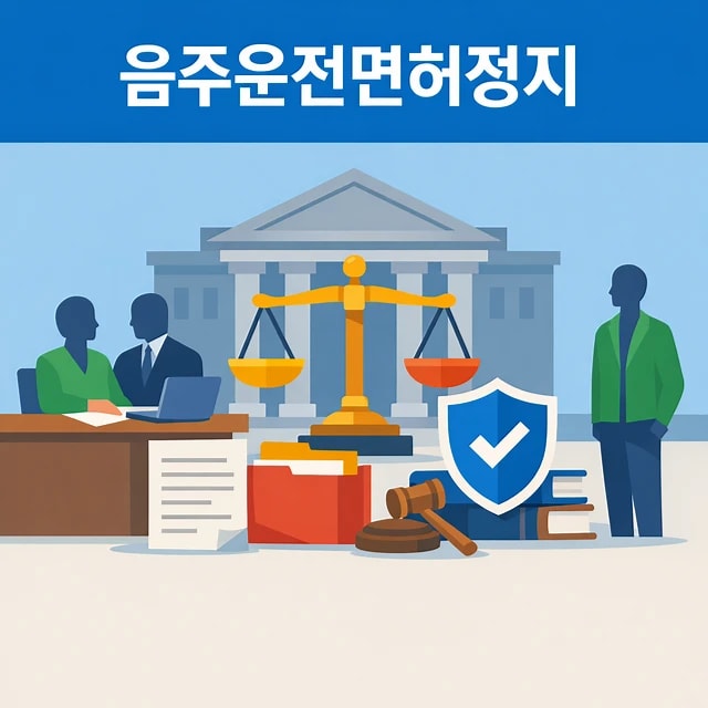 음주운전면허정지 수치 기준과 음주면허정지벌금 부과 체계