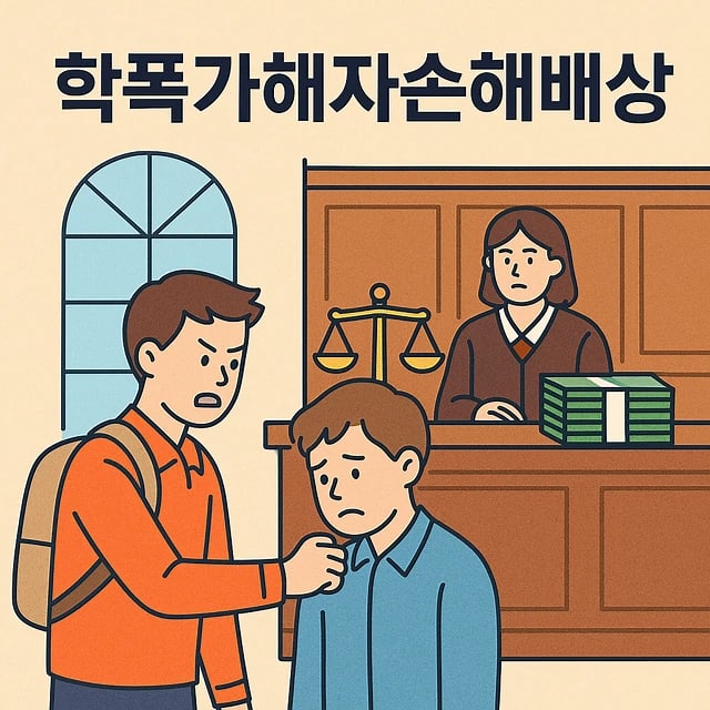학폭가해자손해배상 책임과 학폭민사소송 위자료청구 소멸시효