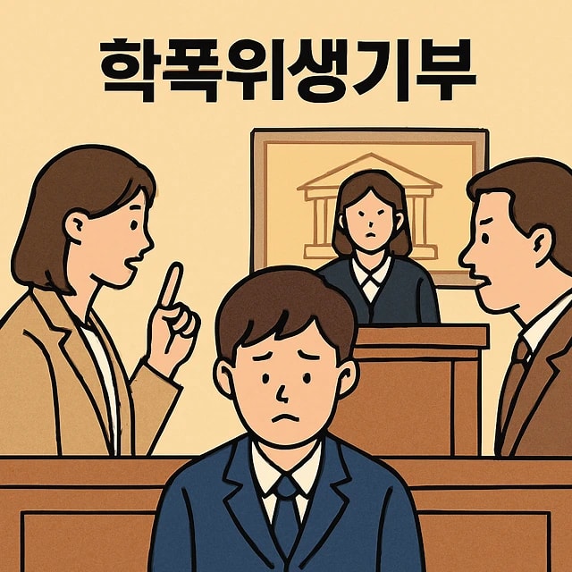 학폭위생기부 기재 원칙과 학폭기록삭제 요건 및 생기부기재보류 가능성