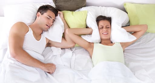 Snorers sleeps better on their left side