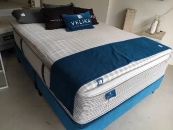 Relaxing in-store mattress testing experience Relaxing in-store mattress testing experience