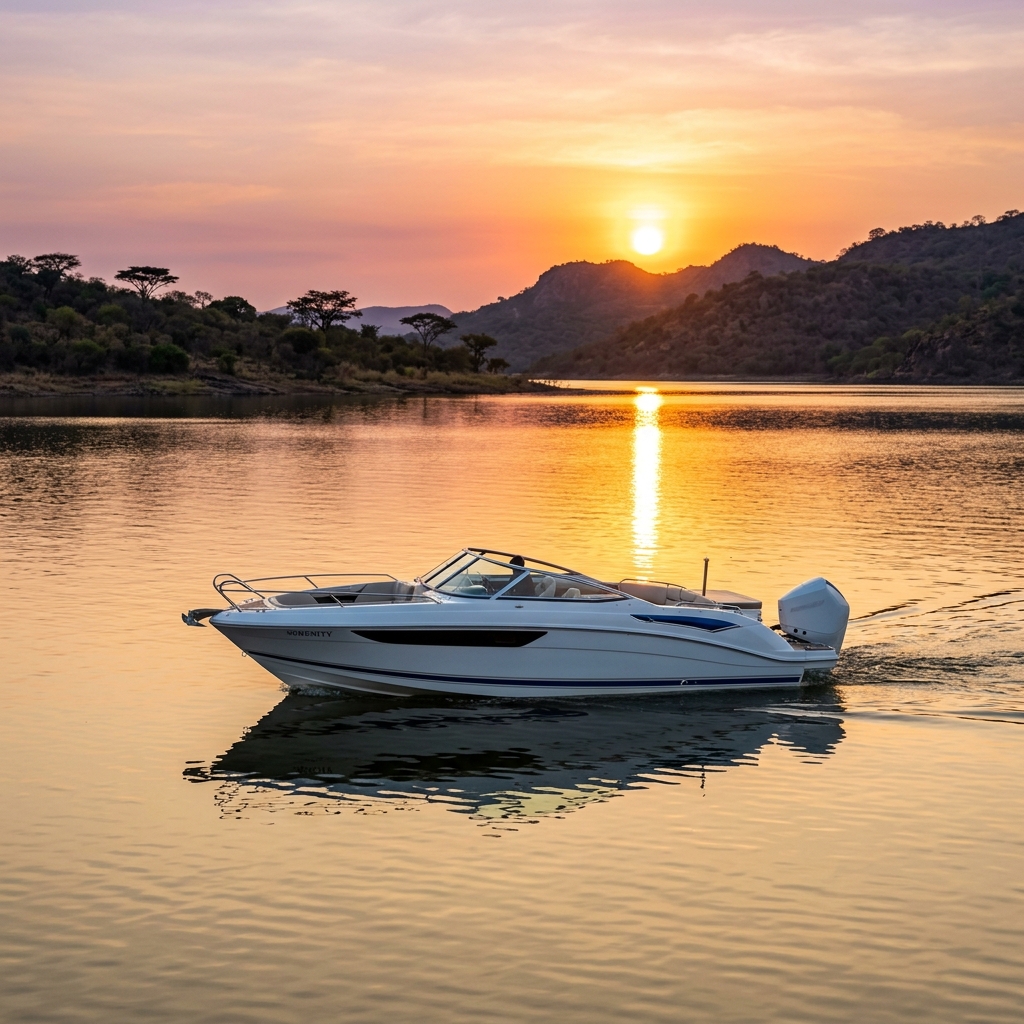 Boat hire on Lake Kariba