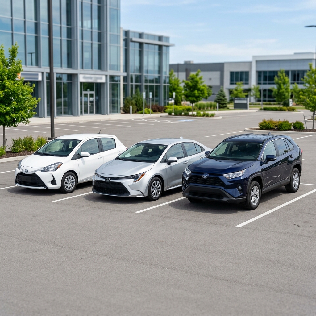 Ride X fleet of rental vehicles