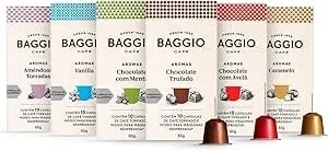 Imagem de Kit de Cápsulas de Café Experience Baggio Café, compatível com Nespresso, contém 60 cápsulas