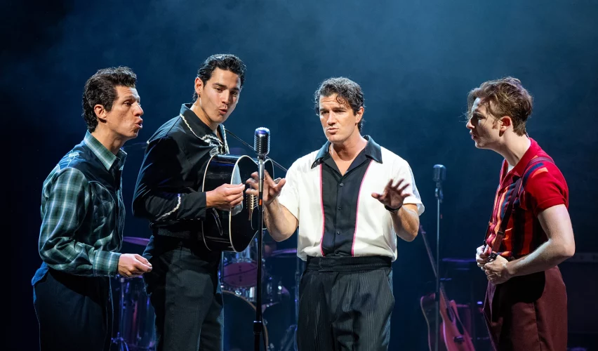 The Orange Curtain Review Praises Million Dollar Quartet at South Coast Repertory