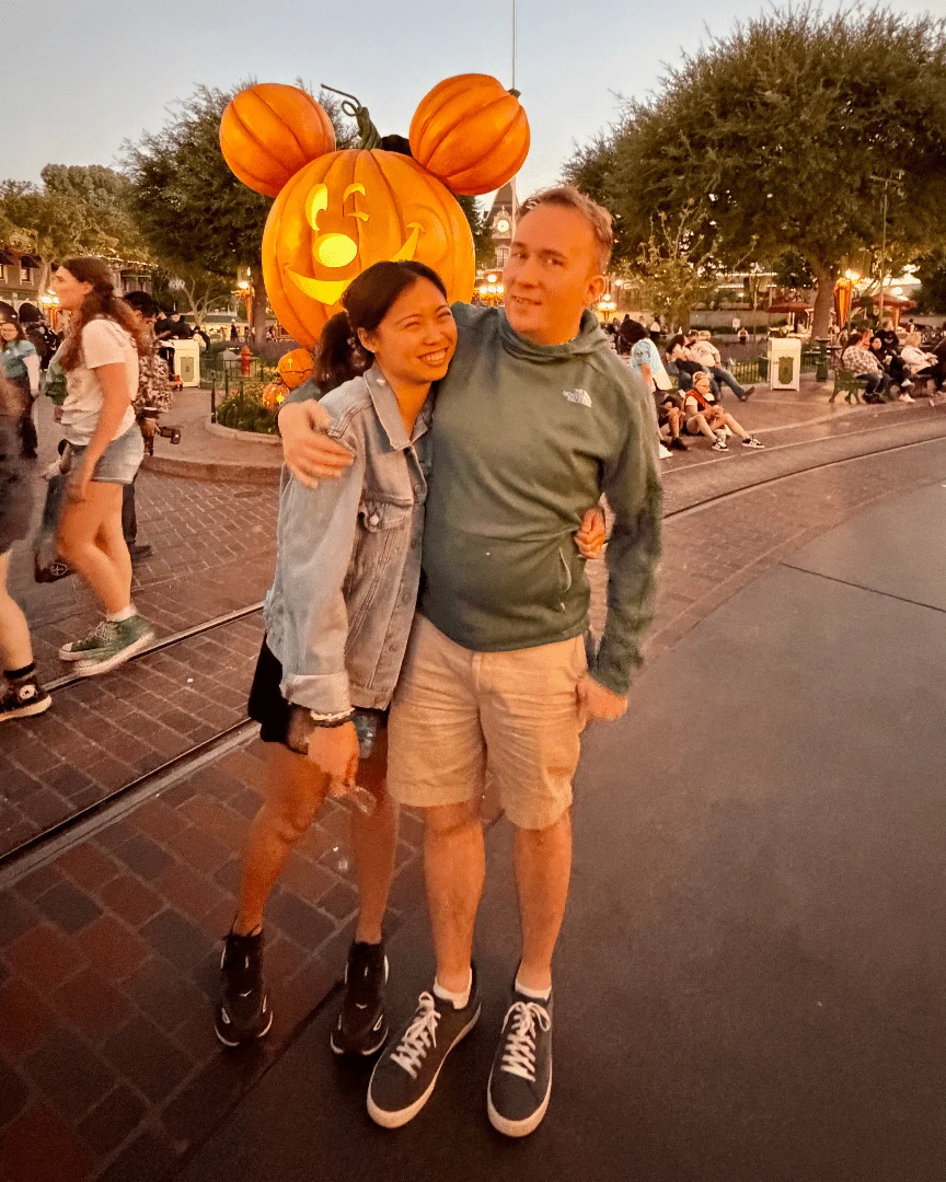 Brandon PT Davis and Gretchen Ugalde Scenic Designers at Disneyland Resort in California.