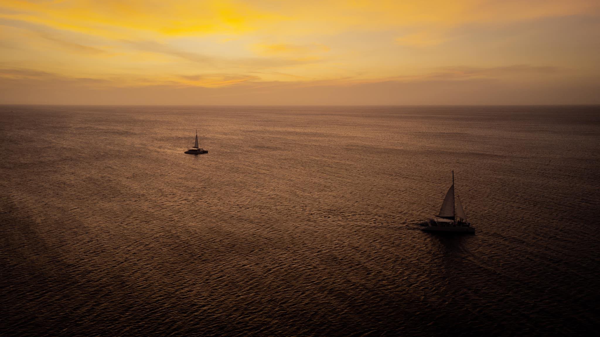 Aerial drone shot of travel destination by LIF Media