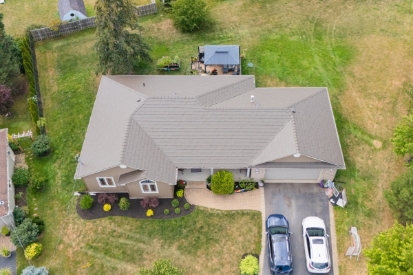 Metal roof installation in Riverview NB