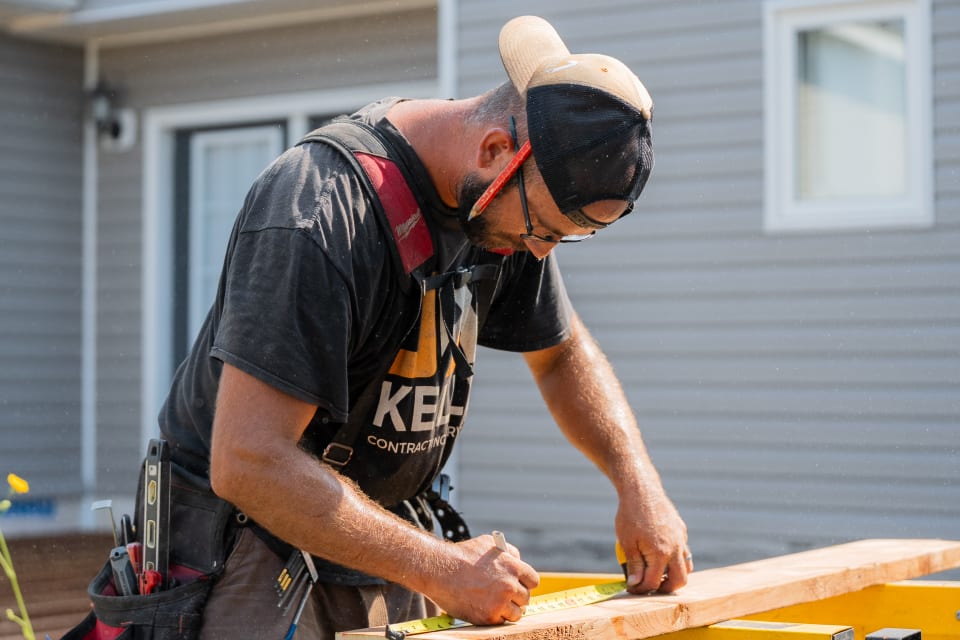 J.A. Kelly roofing work