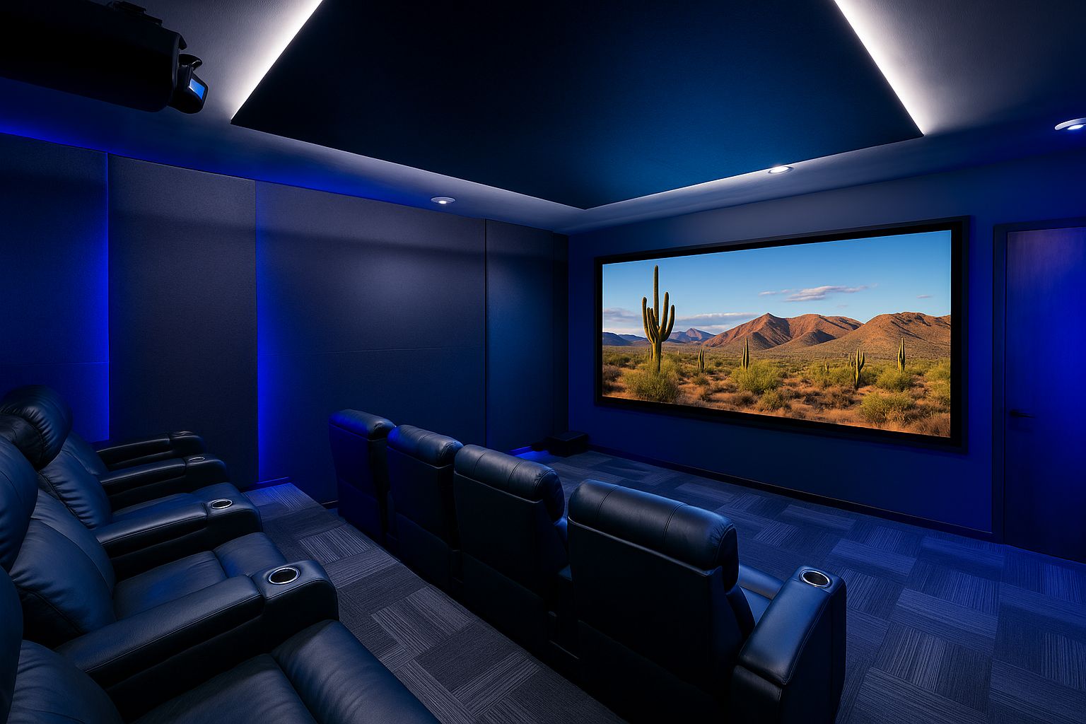 Home Theater & Media Rooms | Design + Integration | Oasis Luxury Smart ...