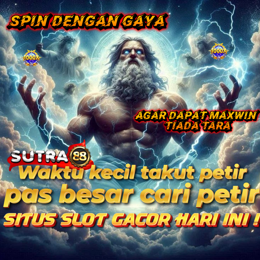 SUTRA88 ✈️ Gaya Spin Slot 777 Gacor Resmi berkelas Maxwin Anti Rungkad image 1