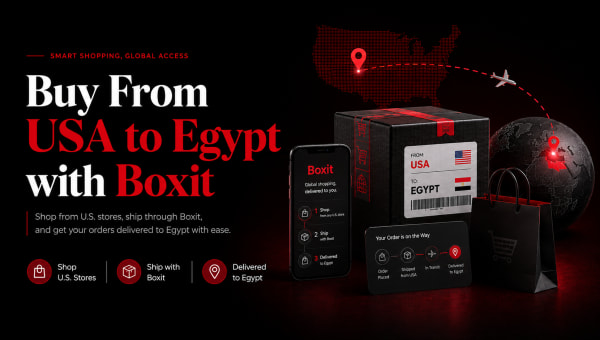 Buy From USA to Egypt with Boxit