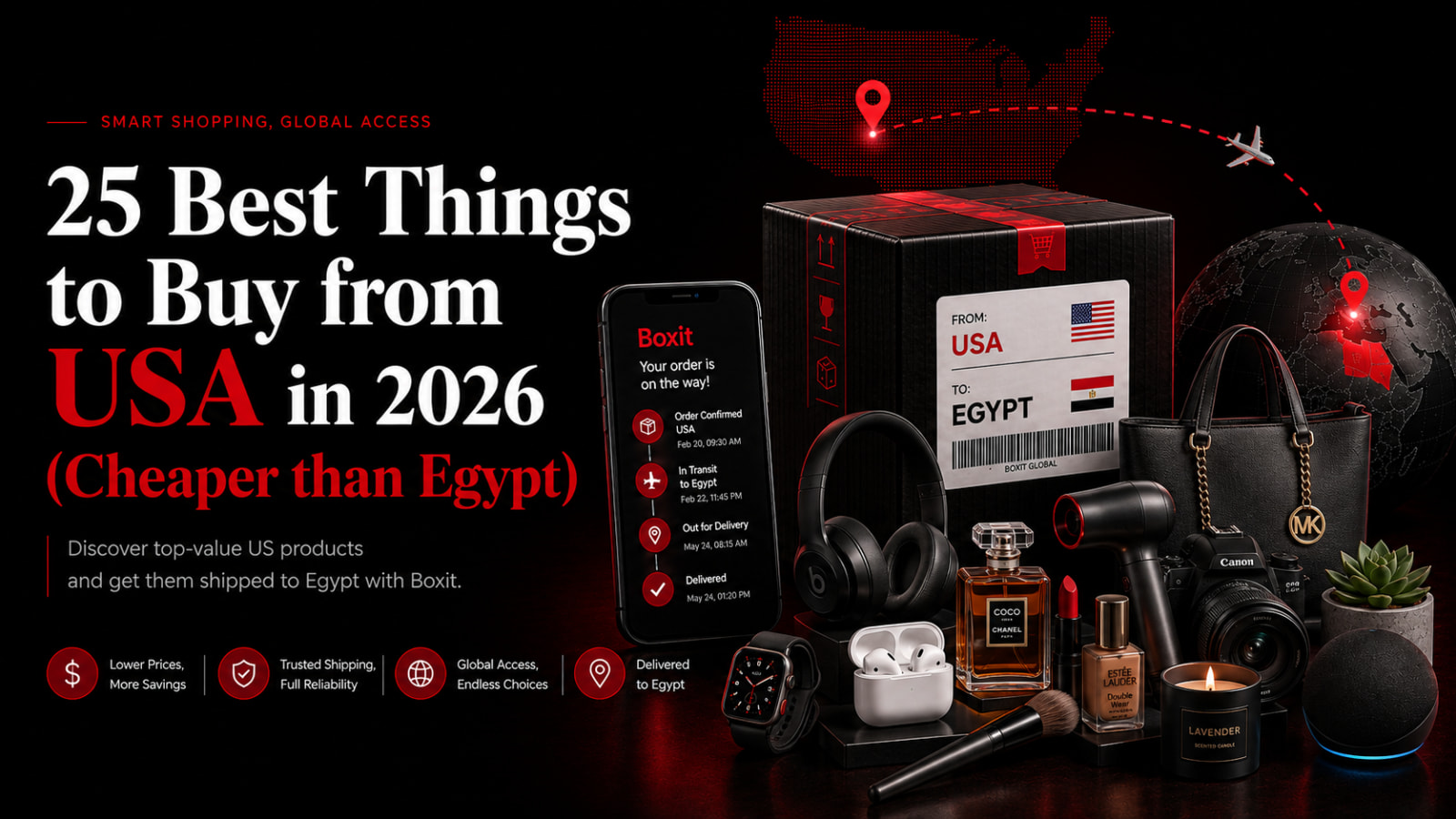 25 Best Things to Buy from USA in 2026 (Cheaper than Egypt)