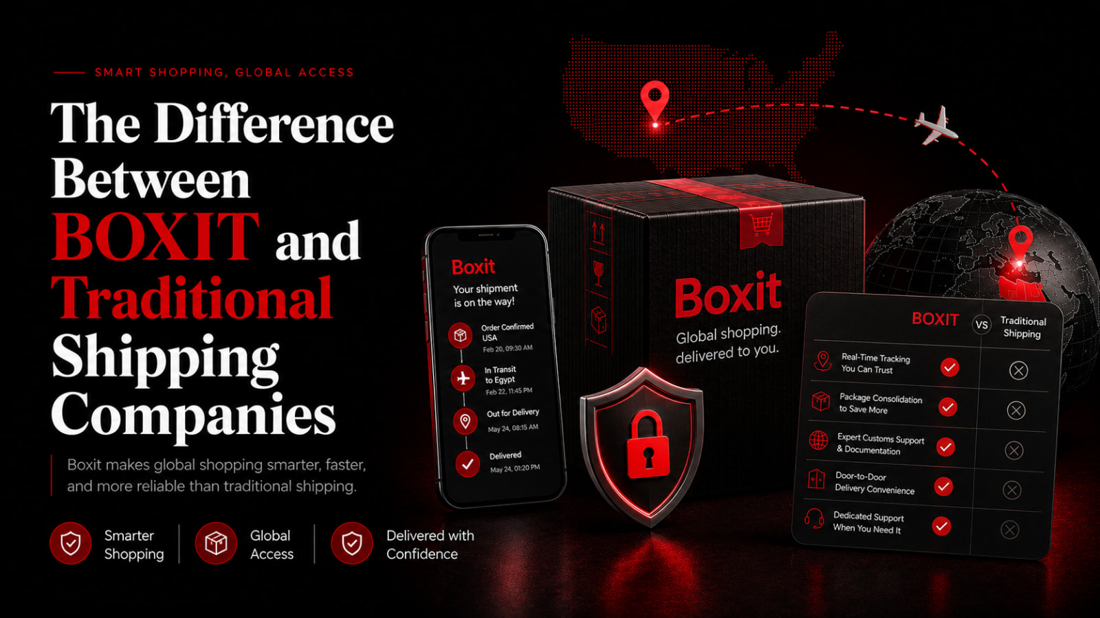 The Difference Between BOXIT and Traditional Shipping Companies